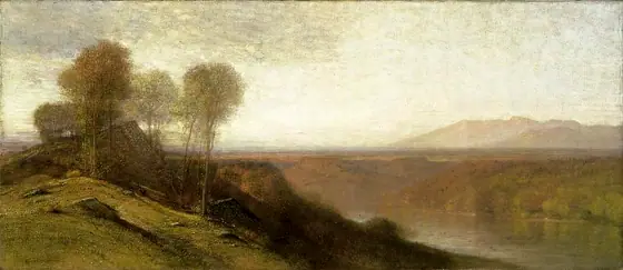 Kanawha River Valley, Samuel Colman, ca. 1888-1890, oil on canvas
