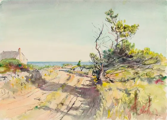 Untitled, Howard Russell Butler, watercolor