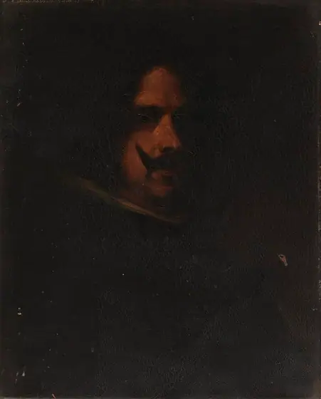 Head of a Man, William Merritt Chase, ca. 1872-1879, oil on canvas