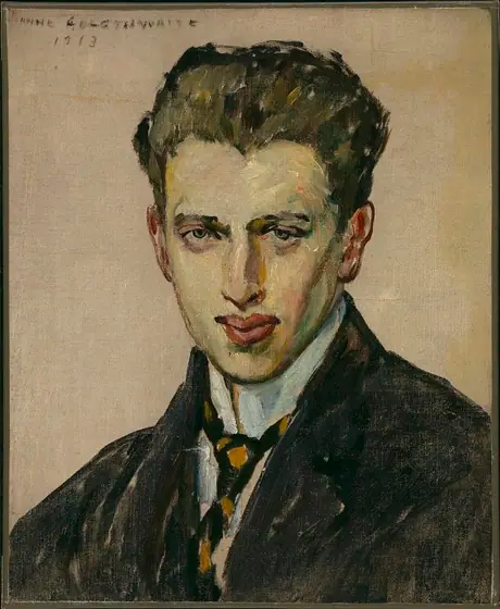 Portrait of a Young Man, Anne Goldthwaite, 1913, oil on canvas