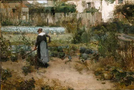 Novembre, Etaples, Walter Gay, ca. 1885, oil on canvas