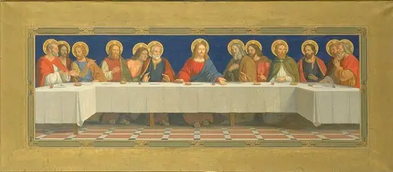 The Last Supper, H. Siddons Mowbray, 1915-1925, oil on canvas
