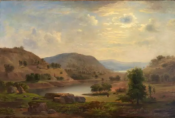 Valley Pasture, Robert S. Duncanson, 1857, oil on canvas