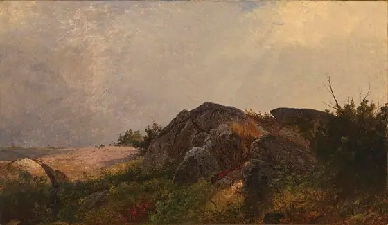 Clearing Off, John Frederick Kensett, ca. 1865, oil on canvas